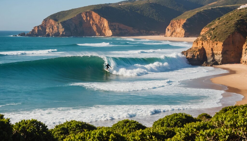 L'essentiel à retenir sur le surf à Praia da Falesia