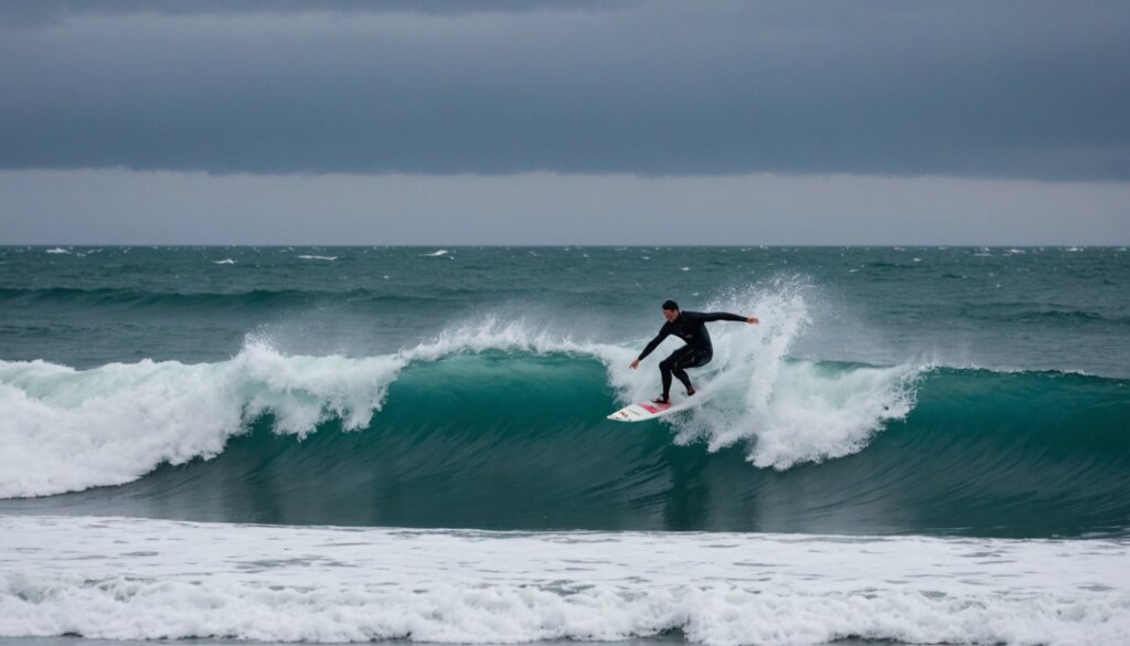 Les meilleures périodes pour surfer au Sillon