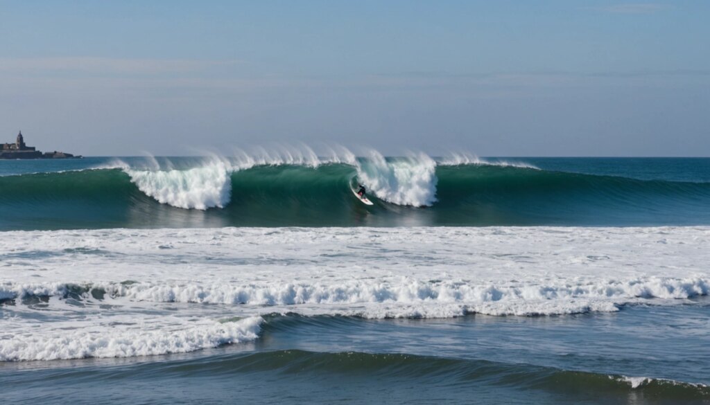 L'école de surf et la communauté locale