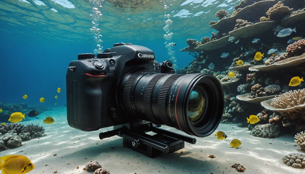 La composition des images sous-marines